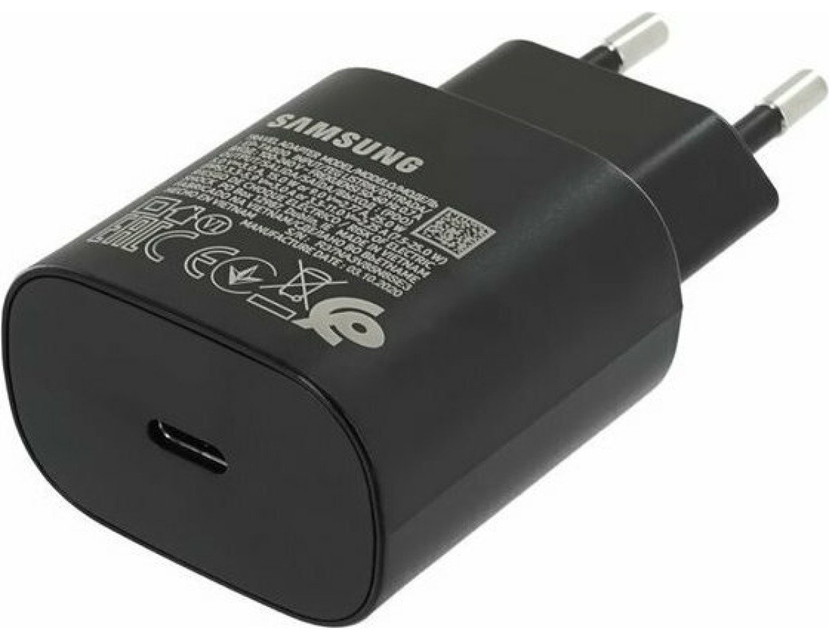 Samsung Φορτιστής Χωρίς Καλώδιο με Θύρα USB-C 25W Power Delivery Μαύρος (EP-TA800N Bulk)