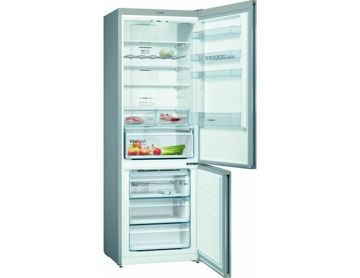 Bosch KGN49XIEA Ψυγειοκαταψύκτης 438lt Total NoFrost Υ203xΠ70xΒ67εκ. Inox