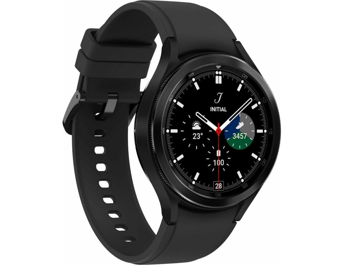 Samsung Galaxy Watch4 Classic Bluetooth Stainless Steel 46mm Αδιάβροχο με Παλμογράφο (Black) Samsung Galaxy Watch4 Classic Bluetooth Stainless Steel 46mm Αδιάβροχο με Παλμογράφο (Black)