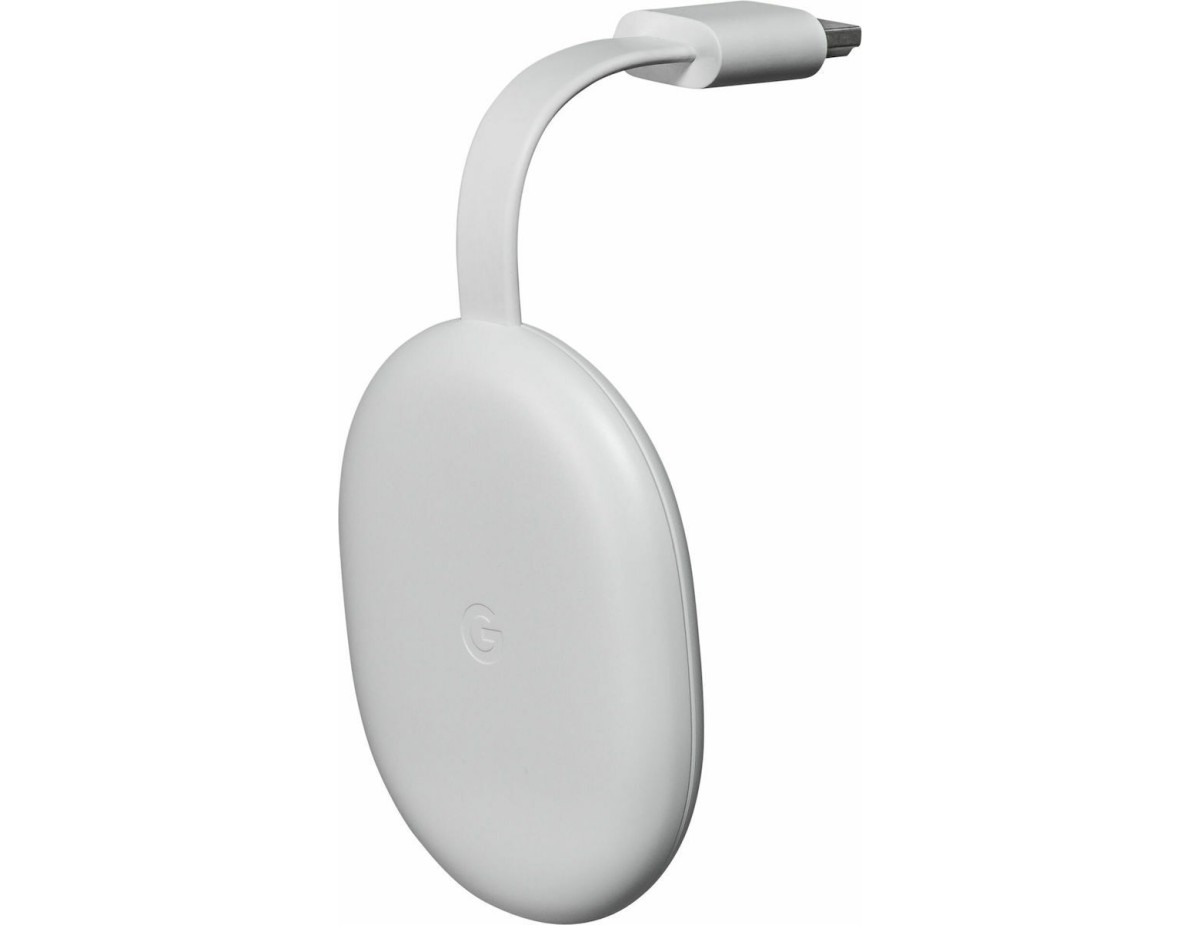 Google Smart TV Stick Chromecast with Google TV 4K UHD με Bluetooth / Wi-Fi / HDMI και Google Assistant Snow