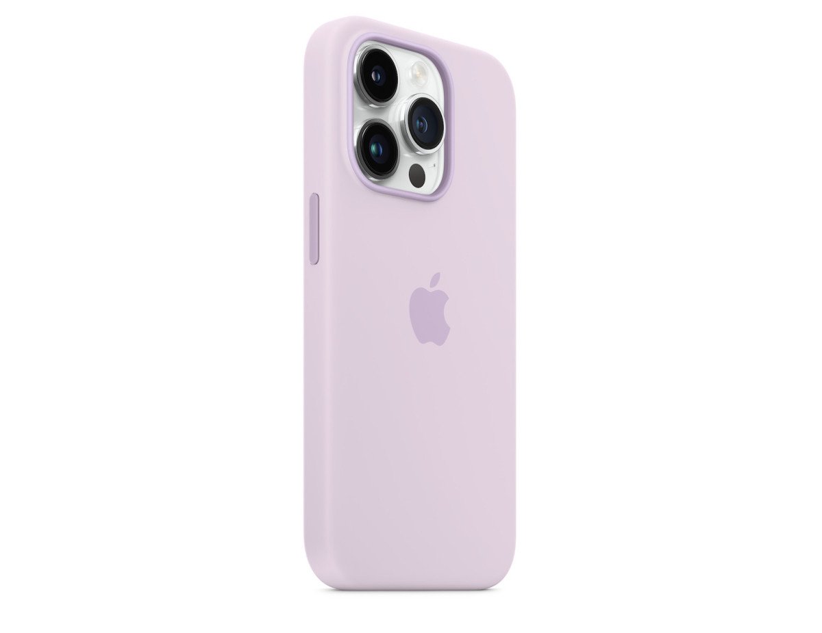 Apple Silicone Case with MagSafe Λιλά (iPhone 14 Pro)