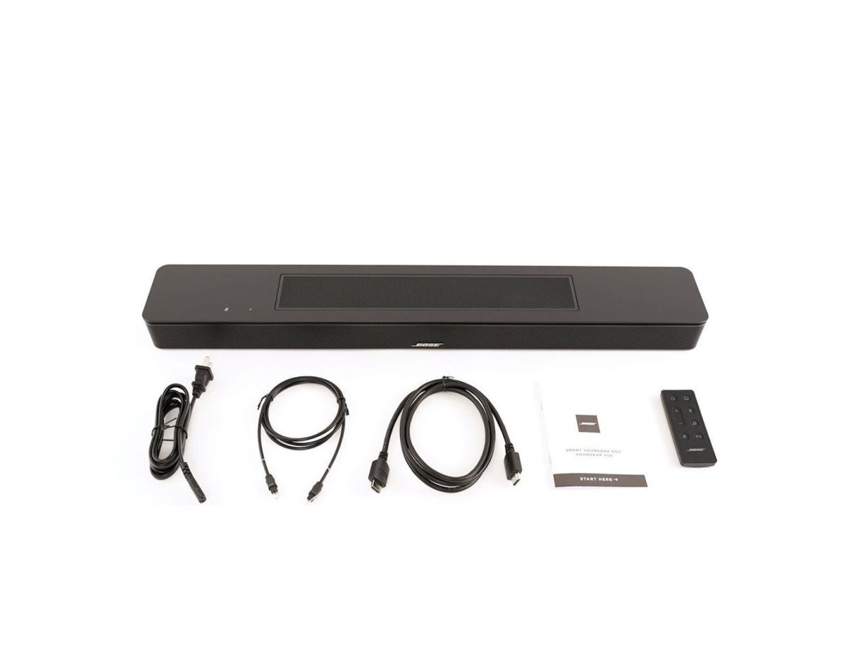 Bose Smart Soundbar 600 Soundbar με Τηλεχειριστήριο Μαύρο