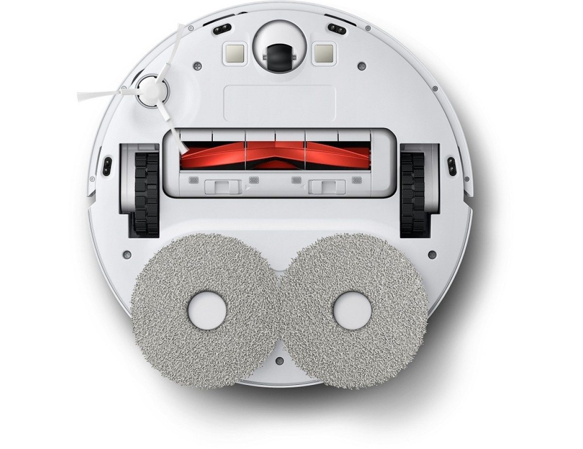 Xiaomi Robot Vacuum S10 Plus για Σκούπισμα & Σφουγγάρισμα με Χαρτογράφηση και Wi-Fi Λευκή