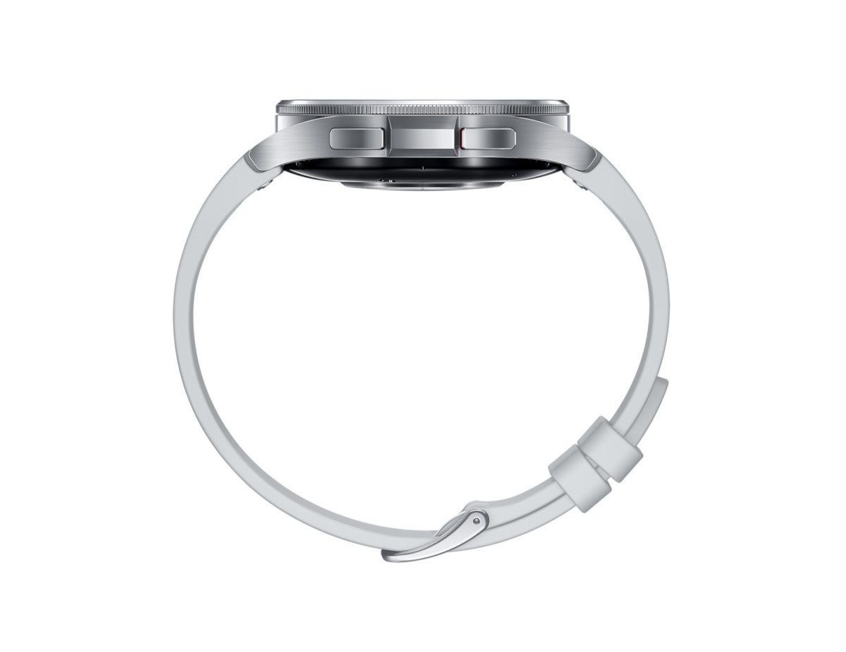 Samsung Galaxy Watch6 Classic Bluetooth Stainless Steel 47mm Αδιάβροχο με Παλμογράφο (Silver)