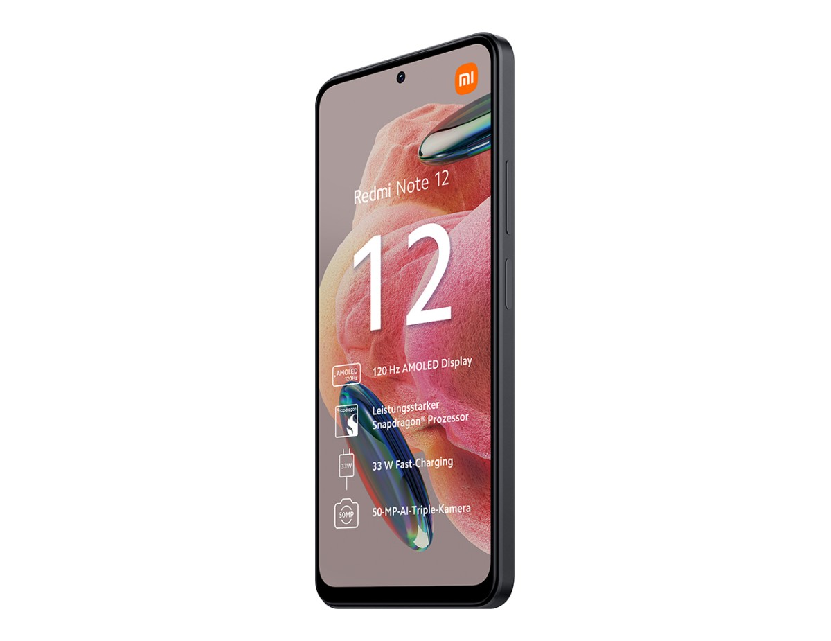Xiaomi Redmi Note 12 4G NFC Dual SIM (8GB/256GB) Onyx Gray