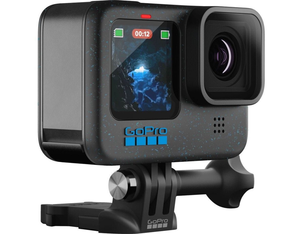 GoPro Hero12 Action Camera 5K Μαύρη με Οθόνη 2.27