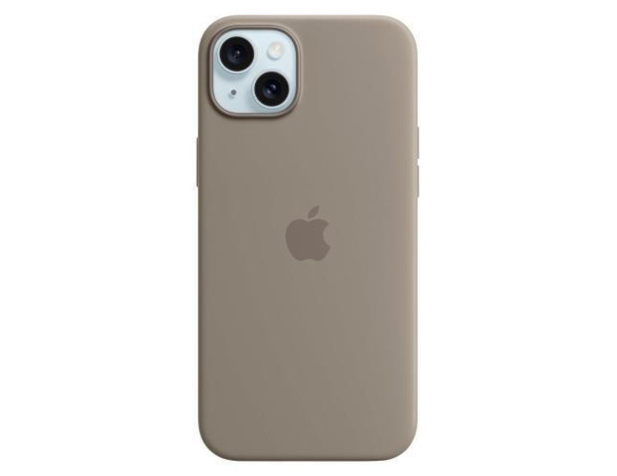 Apple Finewoven Back Cover Σιλικόνης Clay (iPhone 15) MT0Q3ZM/A