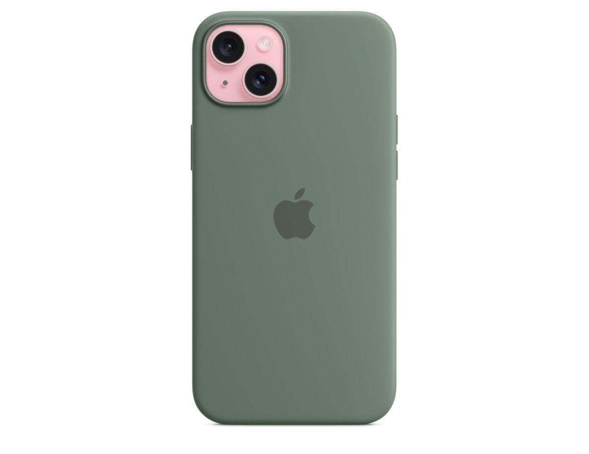 Apple Back Cover Σιλικόνης Cypress (iPhone 15 Plus) MT183ZM/A