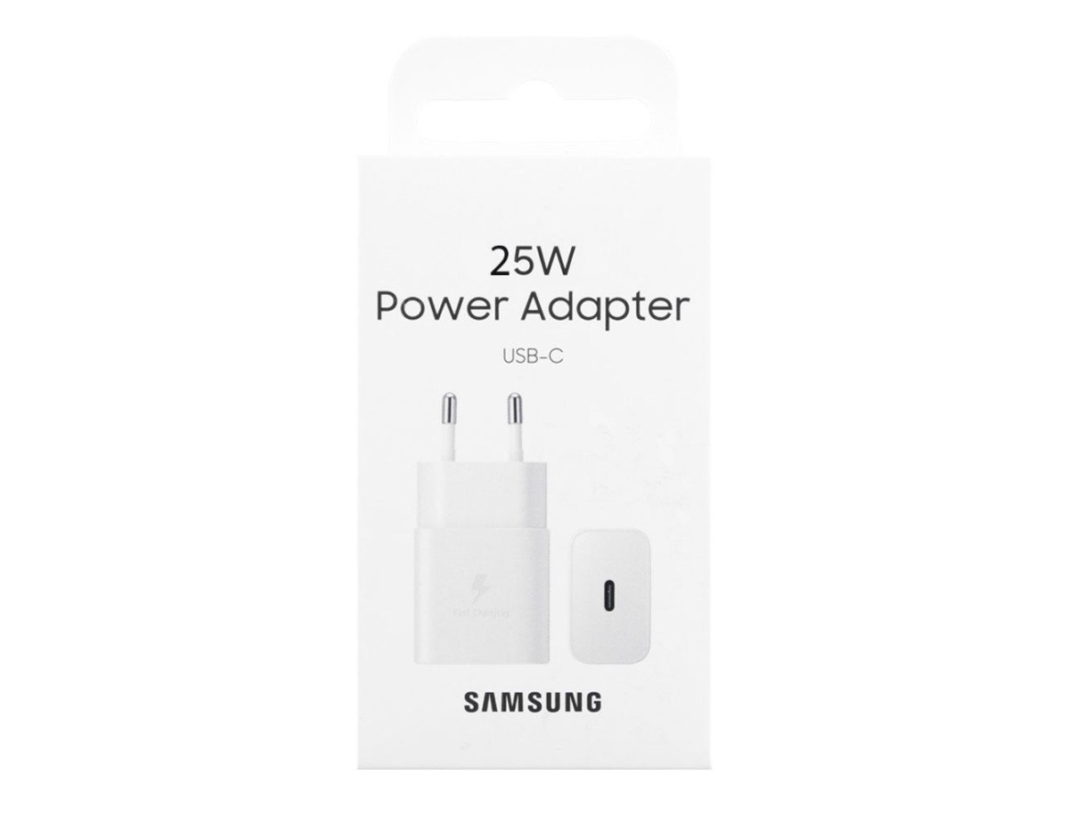 Samsung Φορτιστής Χωρίς Καλώδιο GaN 25W Power Delivery Λευκός (EP-T2510NWEGEU)