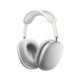 Apple AirPods Max Ασύρματα Bluetooth Over Ear Ακουστικά με 20 ώρες Λειτουργίας Ασημί