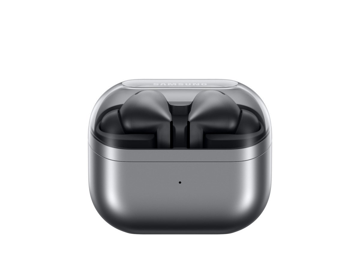 Samsung Galaxy Buds3 Pro Bluetooth Handsfree Ακουστικά με Αντοχή στον Ιδρώτα και Θήκη Φόρτισης Ασημί