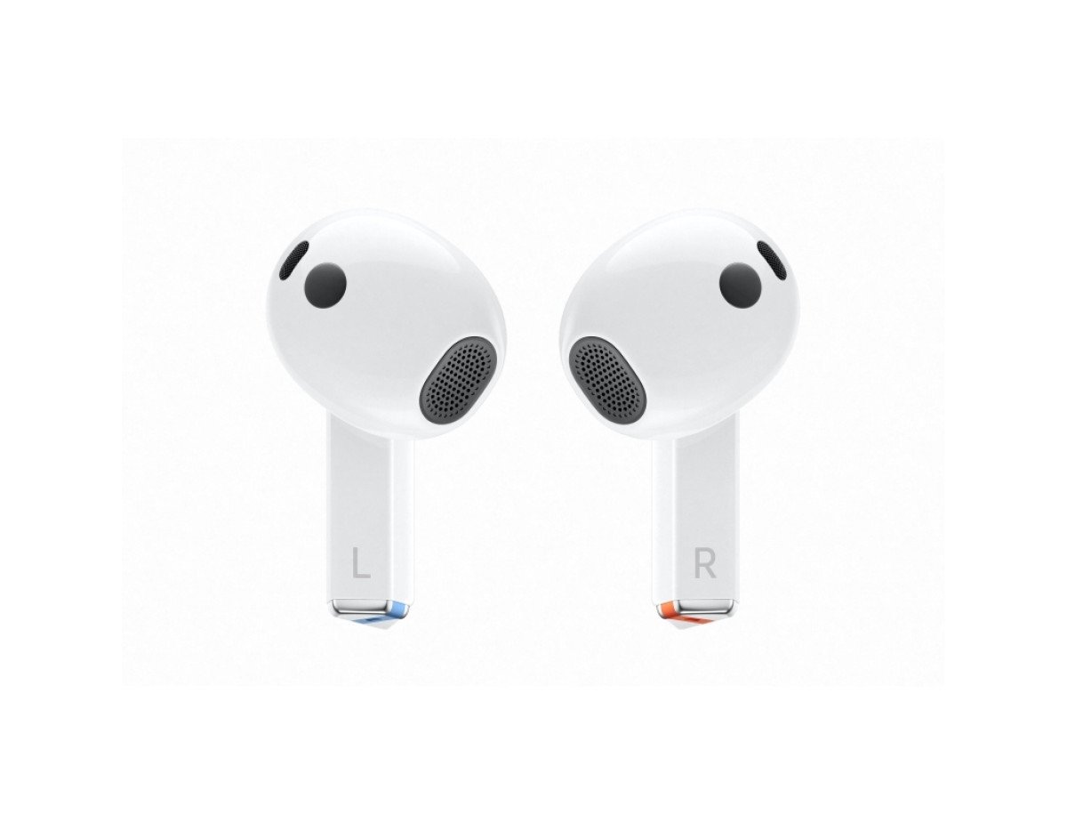 Samsung Galaxy Buds3 Bluetooth Handsfree Ακουστικά με Αντοχή στον Ιδρώτα και Θήκη Φόρτισης Λευκά