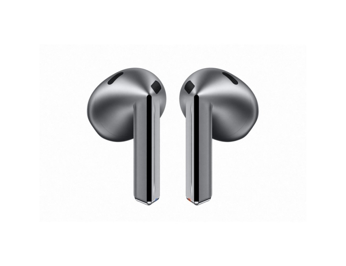 Samsung Galaxy Buds3 Bluetooth Handsfree Ακουστικά με Αντοχή στον Ιδρώτα και Θήκη Φόρτισης Silver