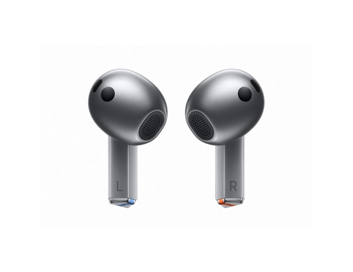 Samsung Galaxy Buds3 Bluetooth Handsfree Ακουστικά με Αντοχή στον Ιδρώτα και Θήκη Φόρτισης Silver