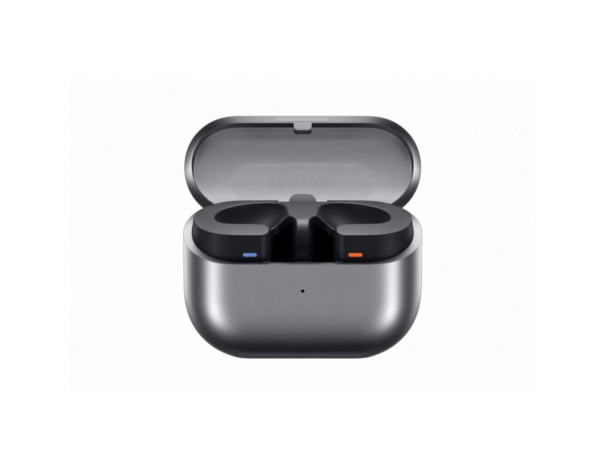 Samsung Galaxy Buds3 Bluetooth Handsfree Ακουστικά με Αντοχή στον Ιδρώτα και Θήκη Φόρτισης Silver