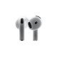 Apple AirPods 4 with Active Noise Cancellation Earbud Bluetooth Handsfree Ακουστικά με Αντοχή στον Ιδρώτα και Θήκη Φόρτισης Λευκά