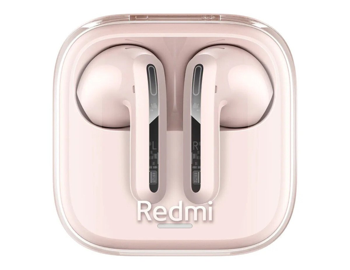 Xiaomi Redmi Buds 6 Active Bluetooth Handsfree Ακουστικά με Θήκη Φόρτισης Ροζ