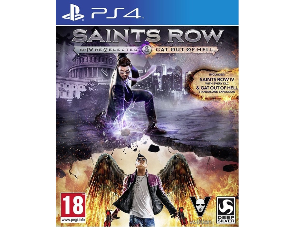 Saints Row IV Re-Elected & Gat Out of Hell PS4 Game