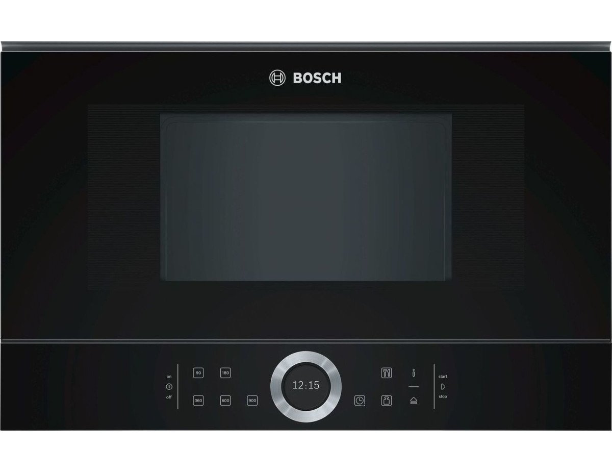 Bosch BFL634GB1 Εντοιχιζόμενος Φούρνος Μικροκυμάτων 21lt Μαύρος