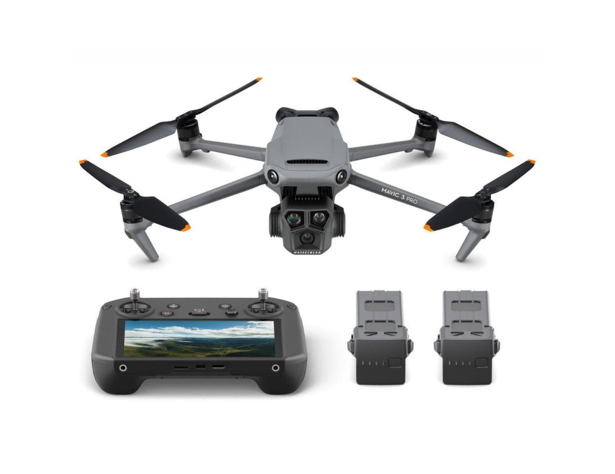 DJI Mavic 3 Pro Drone Fly More Combo (DJI RC PRO) με Κάμερα και Χειριστήριο, Συμβατό με Smartphone CP.MA.00000662.01