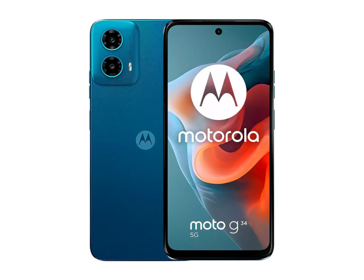 Motorola Moto G34 5G Dual SIM (4GB/128GB) Ocean Green
