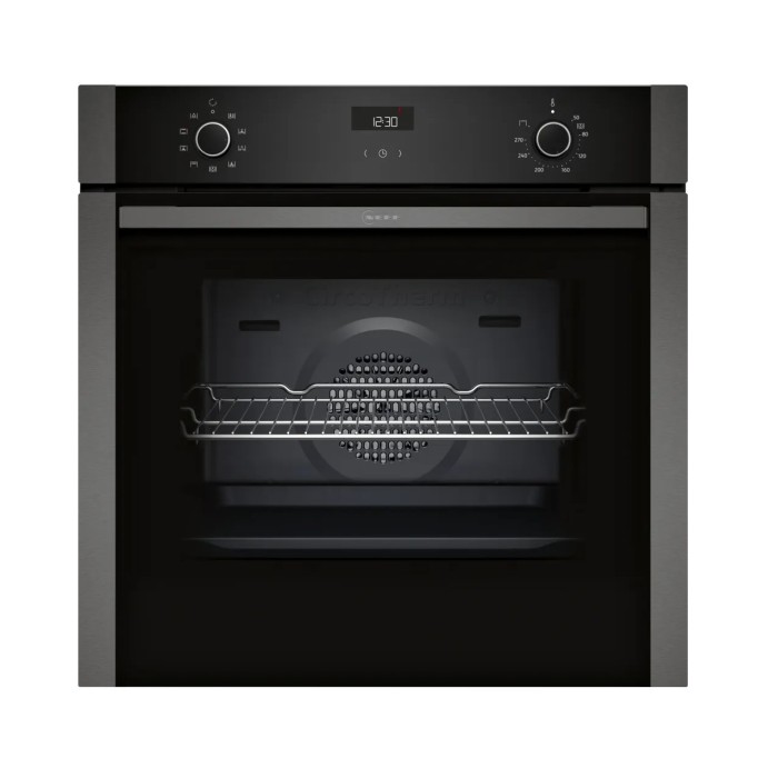 Neff B1ACE4AG3 Φούρνος άνω Πάγκου 71lt χωρίς Εστίες Π59.4εκ. Γκρι Neff B1ACE4AG3 Φούρνος άνω Πάγκου 71lt χωρίς Εστίες Π59.4εκ. Γκρι