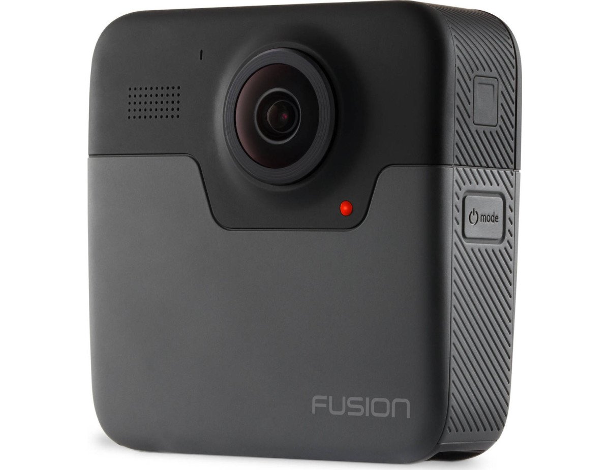 GoPro Fusion Action Camera 4K Ultra HD Υποβρύχια με WiFi Μαύρη