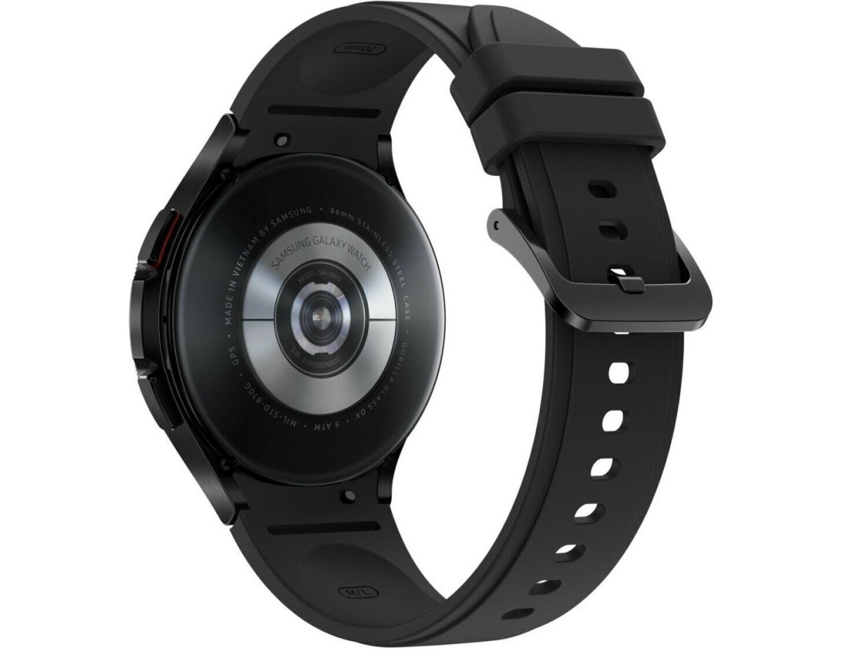 Samsung Galaxy Watch4 Classic Bluetooth Stainless Steel 46mm Αδιάβροχο με Παλμογράφο (Black) Samsung Galaxy Watch4 Classic Bluetooth Stainless Steel 46mm Αδιάβροχο με Παλμογράφο (Black)