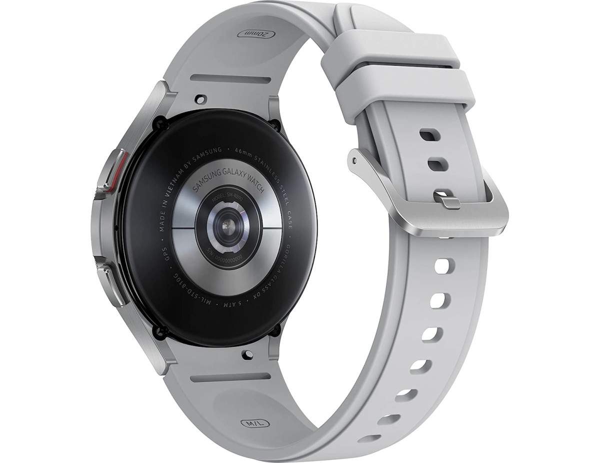 Samsung Galaxy Watch4 Classic Bluetooth Stainless Steel 46mm Αδιάβροχο με Παλμογράφο (Silver) Samsung Galaxy Watch4 Classic Bluetooth Stainless Steel 46mm Αδιάβροχο με Παλμογράφο (Silver)