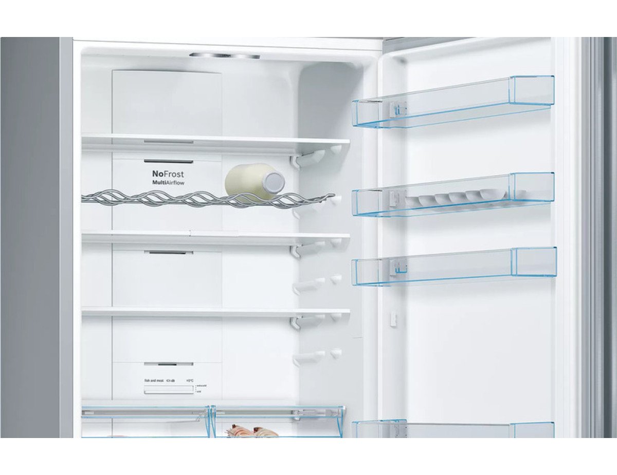 Bosch KGN49XIEA Ψυγειοκαταψύκτης 438lt Total NoFrost Υ203xΠ70xΒ67εκ. Inox