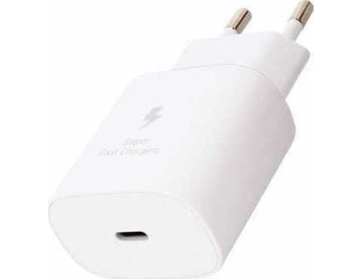 Samsung Φορτιστής Χωρίς Καλώδιο με Θύρα USB-C 25W Power Delivery Λευκός (EP-TA800E Bulk)