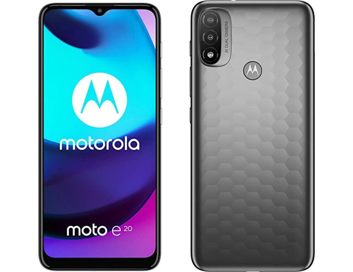 Motorola Moto E20 Dual SIM (2GB/32GB) Graphite Grey