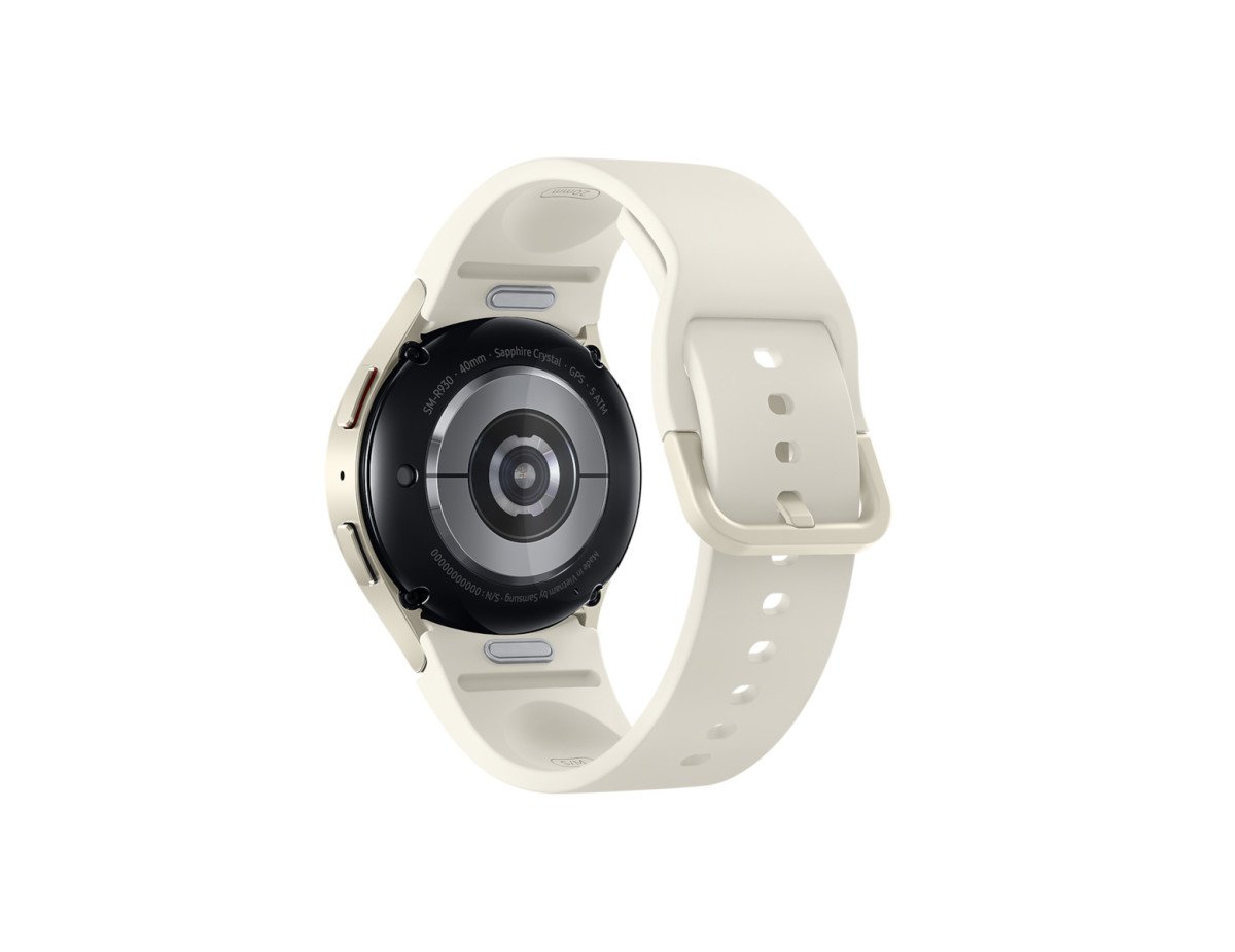 Samsung Galaxy Watch6 Bluetooth Aluminium 40mm Αδιάβροχο με Παλμογράφο (Gold)