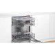Bosch SMI4HVS00E Εντοιχιζόμενο Πλυντήριο Πιάτων με Wi-Fi για 14 Σερβίτσια Π59.8xY81.5εκ. Λευκό