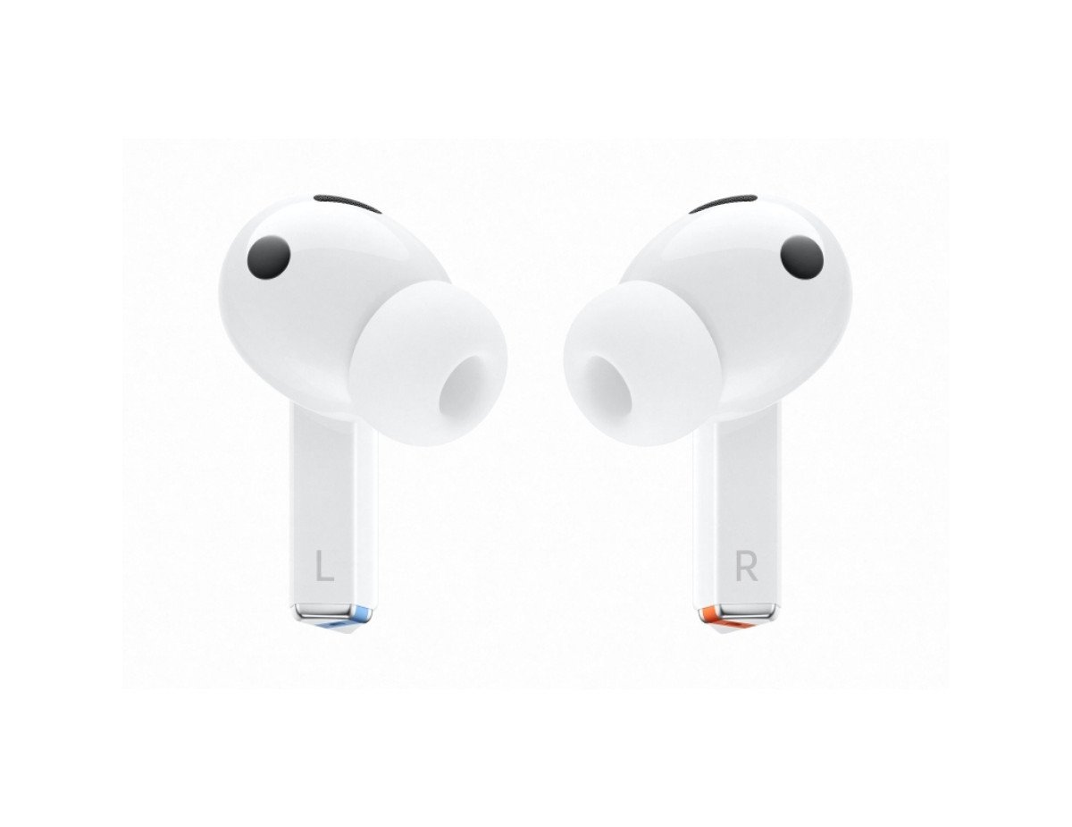 Samsung Galaxy Buds3 Pro Bluetooth Handsfree Ακουστικά με Αντοχή στον Ιδρώτα και Θήκη Φόρτισης Λευκά