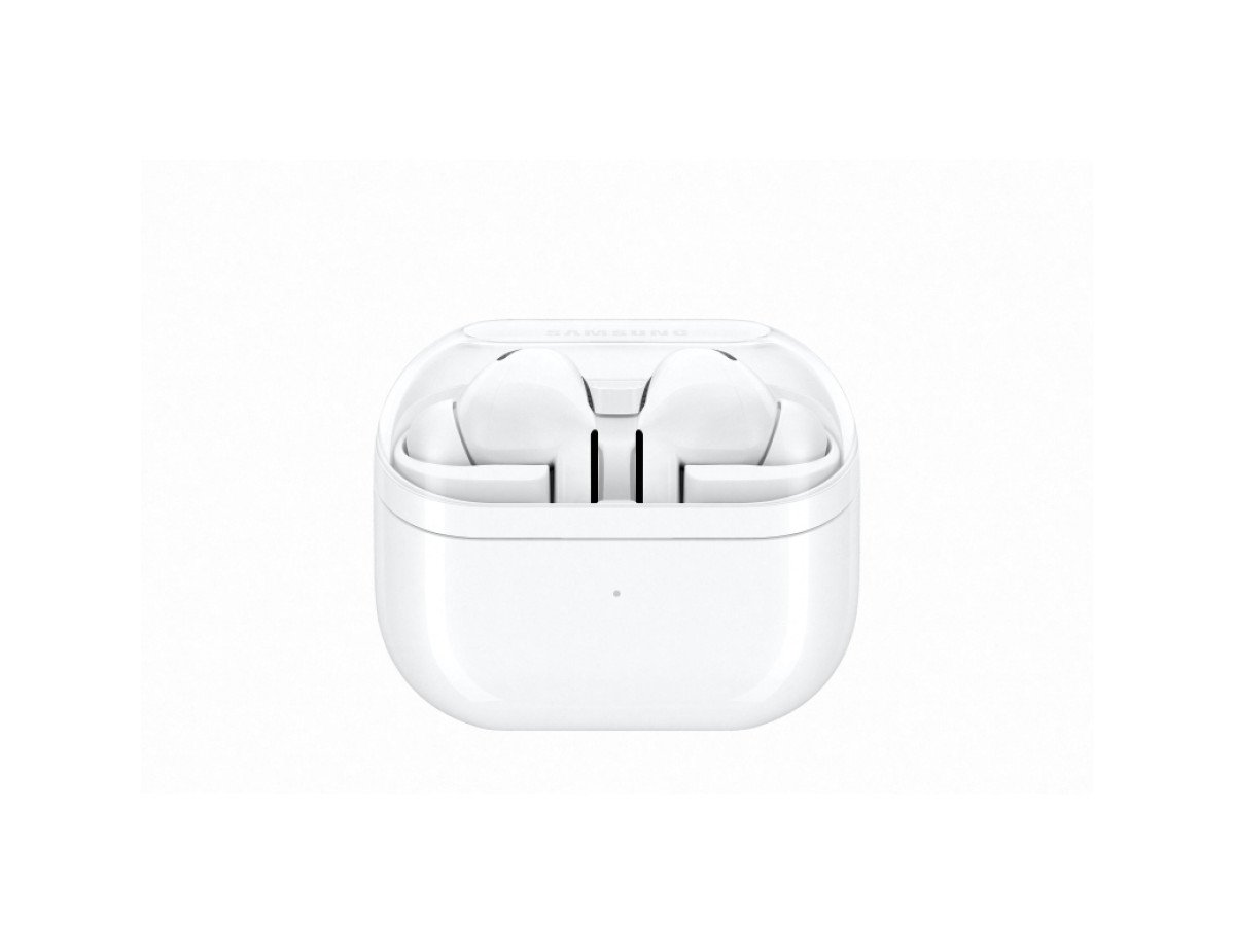 Samsung Galaxy Buds3 Pro Bluetooth Handsfree Ακουστικά με Αντοχή στον Ιδρώτα και Θήκη Φόρτισης Λευκά