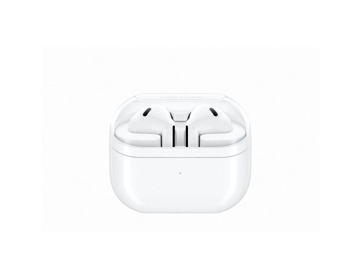 Samsung Galaxy Buds3 Bluetooth Handsfree Ακουστικά με Αντοχή στον Ιδρώτα και Θήκη Φόρτισης Λευκά