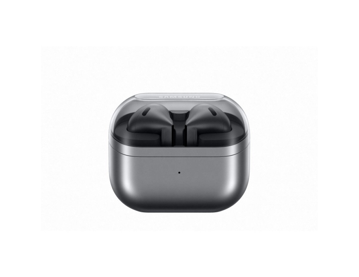 Samsung Galaxy Buds3 Bluetooth Handsfree Ακουστικά με Αντοχή στον Ιδρώτα και Θήκη Φόρτισης Silver