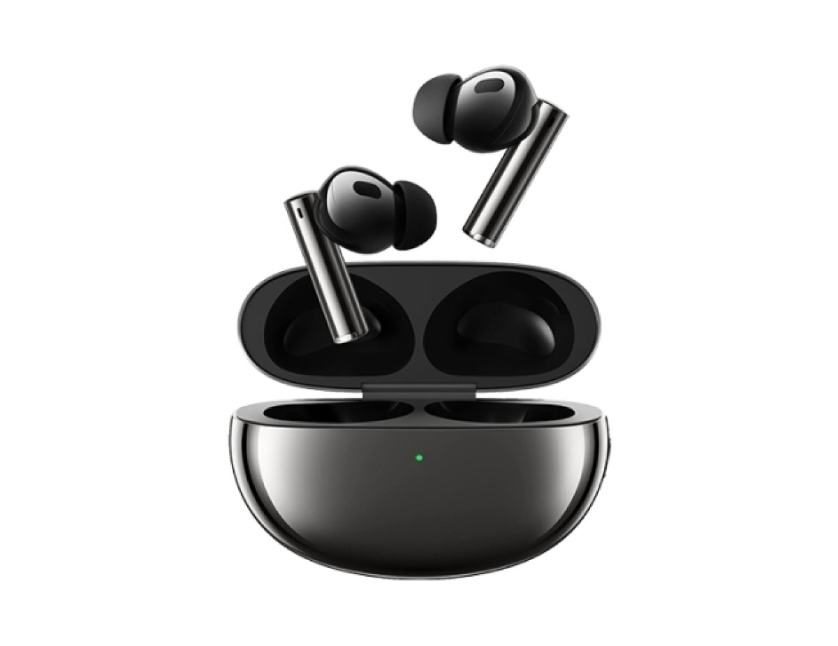 Realme Buds Air 6 Pro Bluetooth Handsfree Ακουστικά με Αντοχή στον Ιδρώτα και Θήκη Φόρτισης Μαύρα