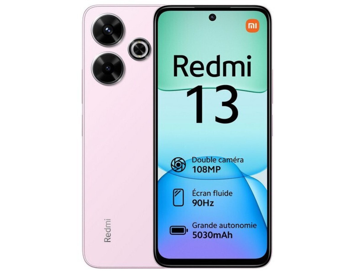 Xiaomi Redmi 13 Dual SIM (8GB/256GB) Pearl Pink