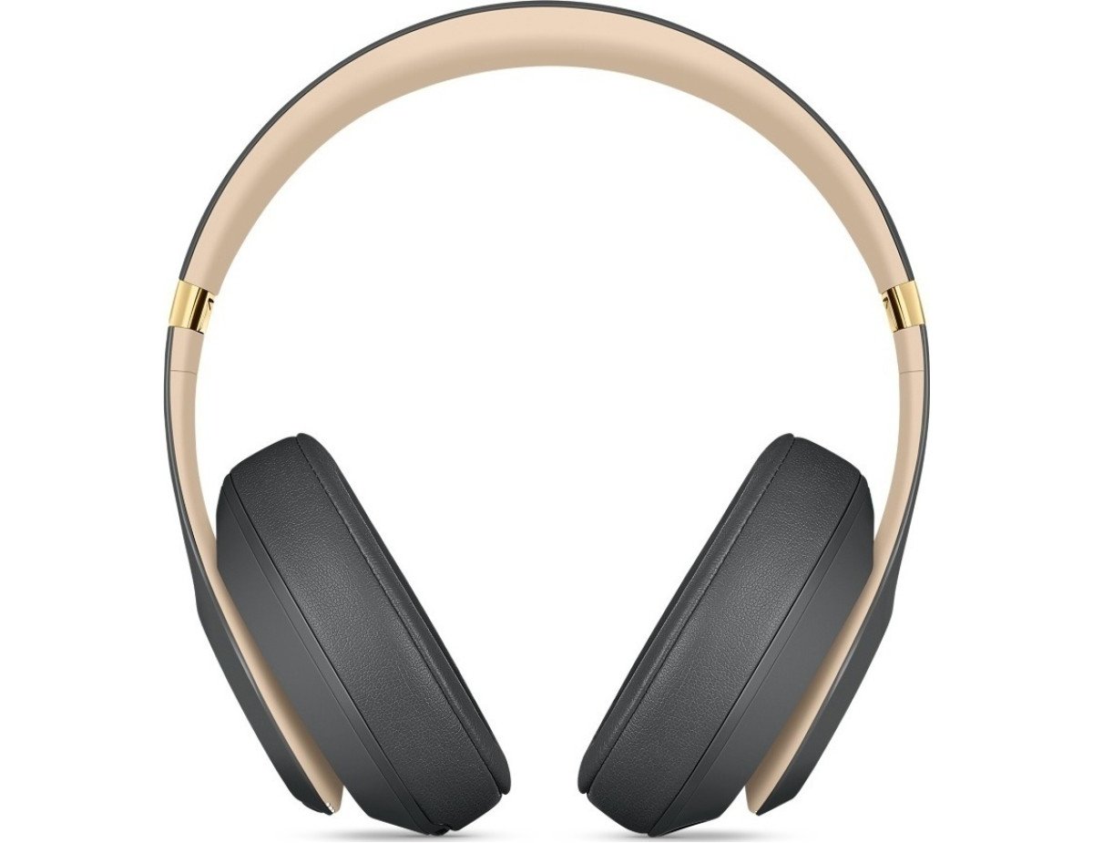 Beats Studio3 Ασύρματα/Ενσύρματα Over Ear Ακουστικά με 22 ώρες Λειτουργίας Γκρι