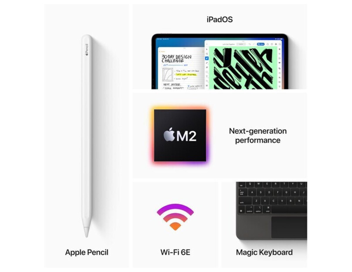Apple iPad Pro 2022 (M2) 11 WiFi 128GB Silver