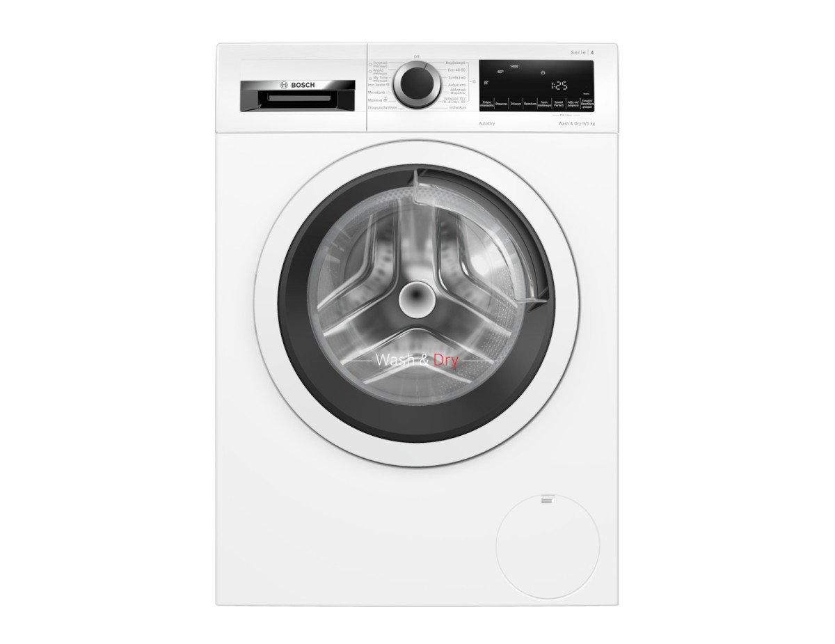 Bosch WNA144V9GR Πλυντήριο-Στεγνωτήριο Ρούχων 9kg/5kg Ατμού 1400 Στροφές