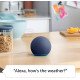 Amazon Echo Dot (5th Gen) Charcoal Smart Hub με Ηχείο Συμβατό με Alexa