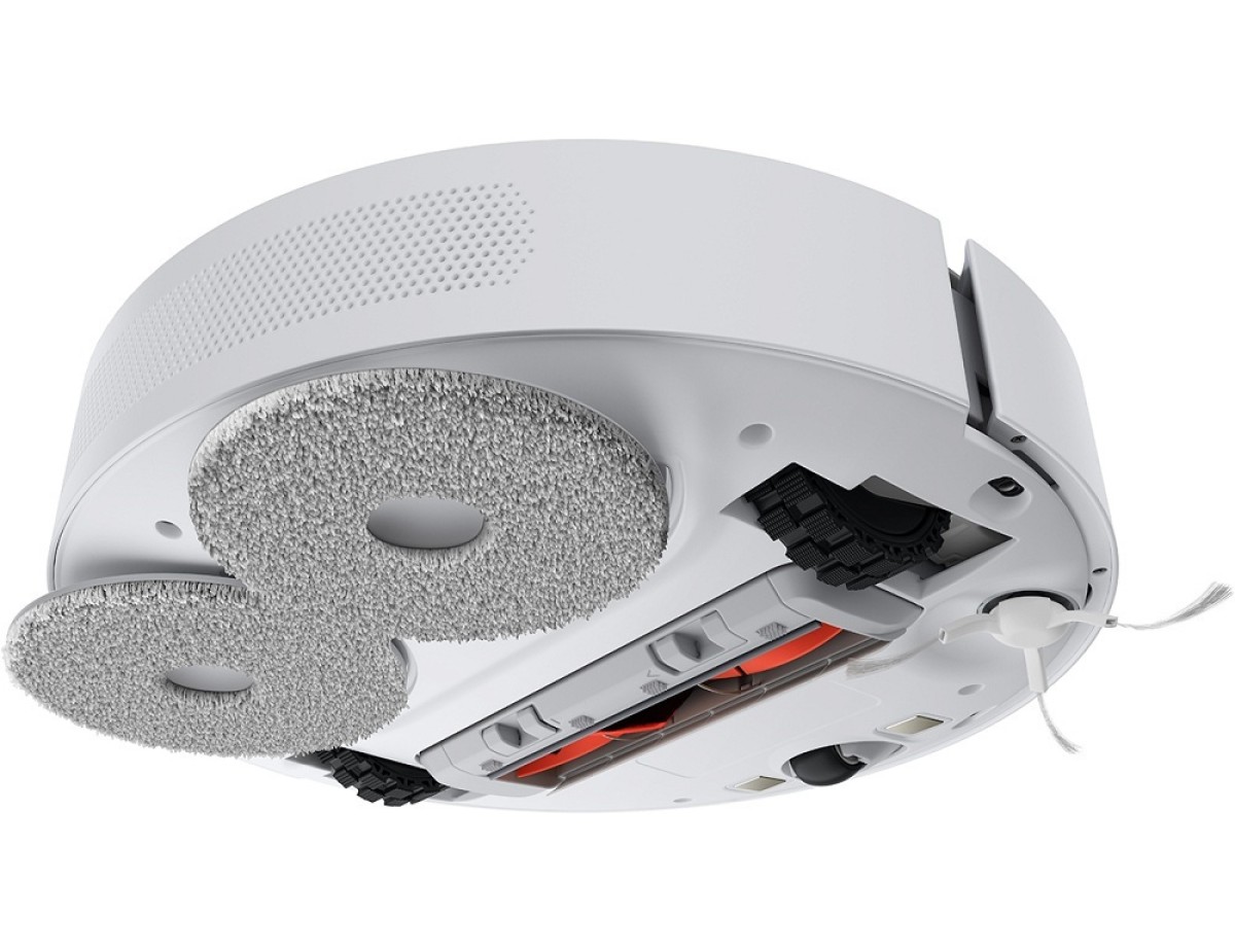 Xiaomi Robot Vacuum S10 Plus για Σκούπισμα & Σφουγγάρισμα με Χαρτογράφηση και Wi-Fi Λευκή