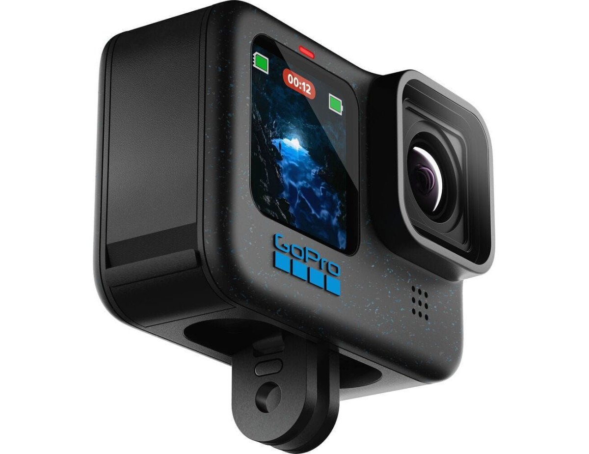 GoPro Hero12 Action Camera 5K Μαύρη με Οθόνη 2.27