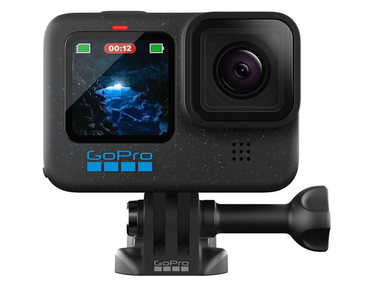 GoPro Hero12 Action Camera 5K Μαύρη με Οθόνη 2.27