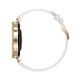 Huawei Watch GT 4 Stainless Steel 41mm Αδιάβροχο με Παλμογράφο (White Leather Strap)