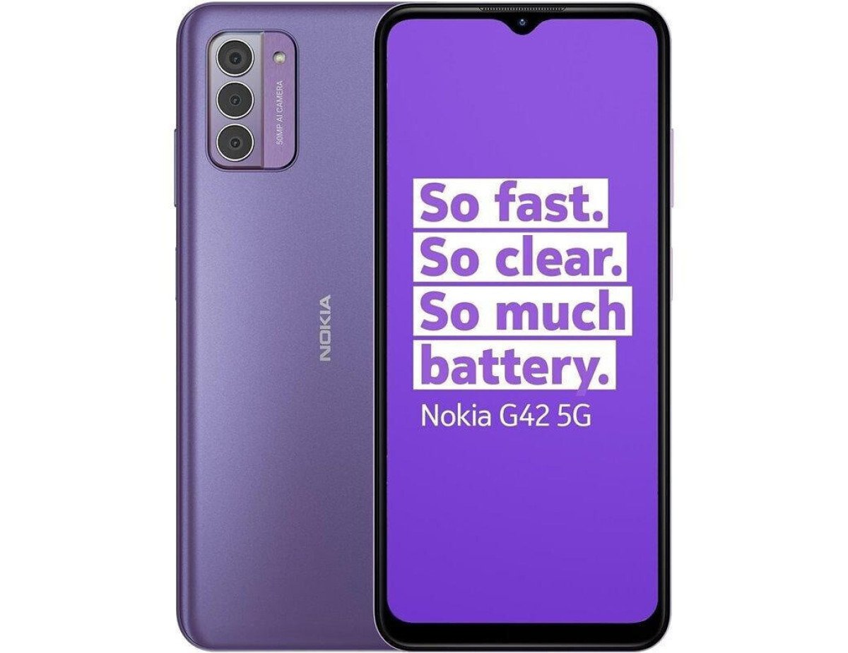 Nokia G42 5G Dual SIM (6GB/128GB) So Purple