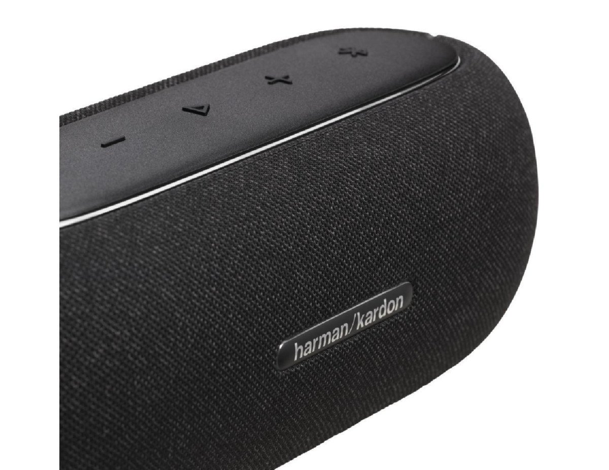 Harman Kardon Luna Αδιάβροχο Ηχείο Bluetooth 40W με Διάρκεια Μπαταρίας έως 12 ώρες Μαύρο